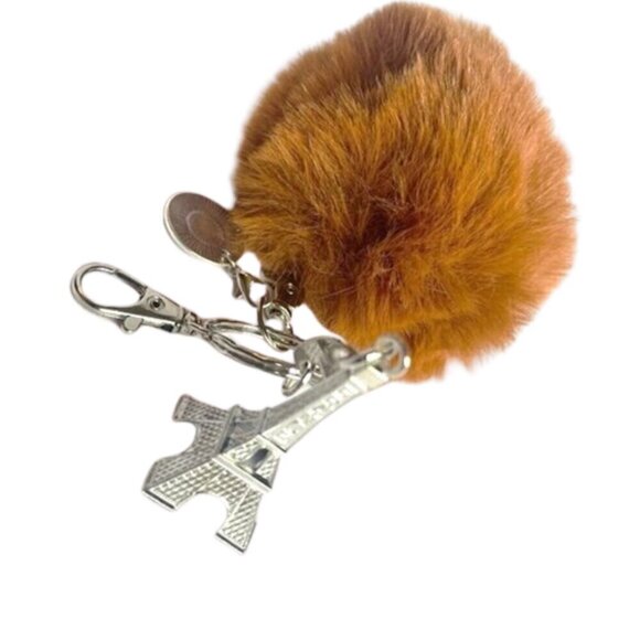 I Love โค๏ธ Paris | Eiffel Tower & Pompom Handmade Craft Keychain ๐ - Picture 12 of 16